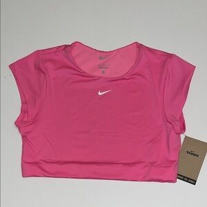Nike Swim Shirt Women's M  Cropped Swim Top   Pink NESSG231 $61